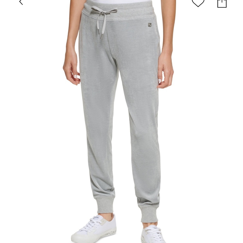 NWOT Calvin Klein velour joggers